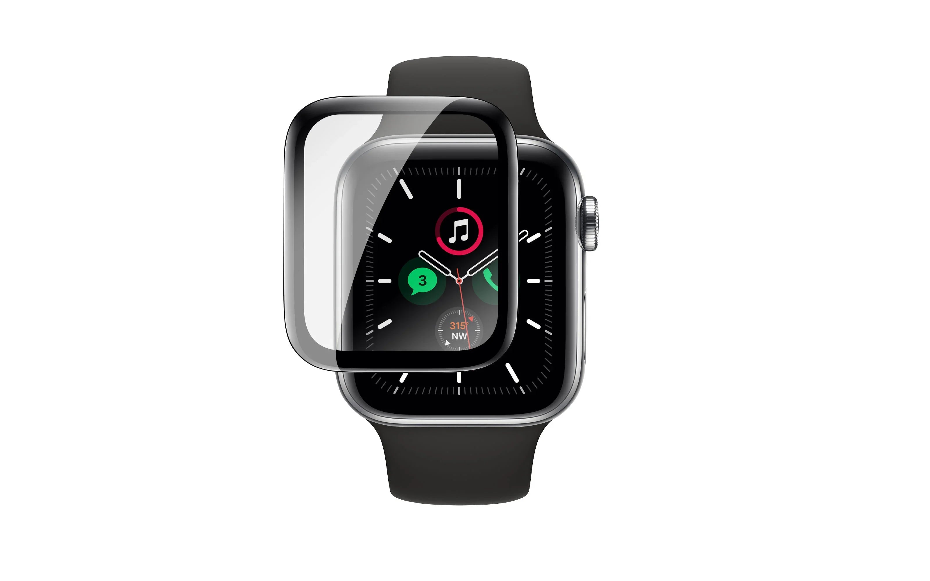 Torrii Bodyframe For Apple Watch Series 5/4 - 44Mm - Black - Tashqila Torrii Bodyframe For Apple Watch Series 5/4 - 44Mm - Black - Tashqila